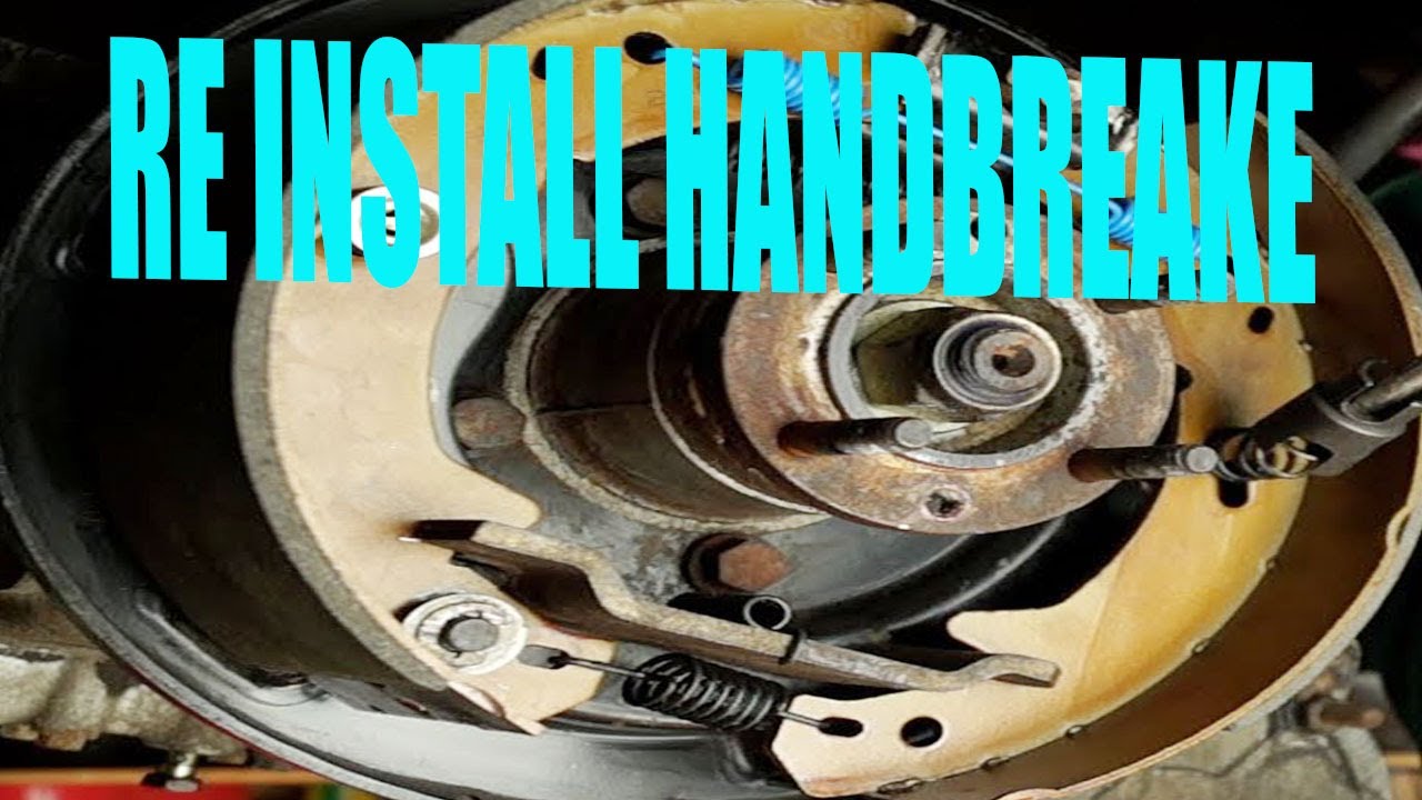 VLOG #316 REINSTALL HAND BRAKE LINING | 4HF1 | MELVINZ VLOG