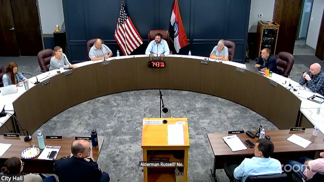 Board of Aldermen Regular Session 6-17-2025