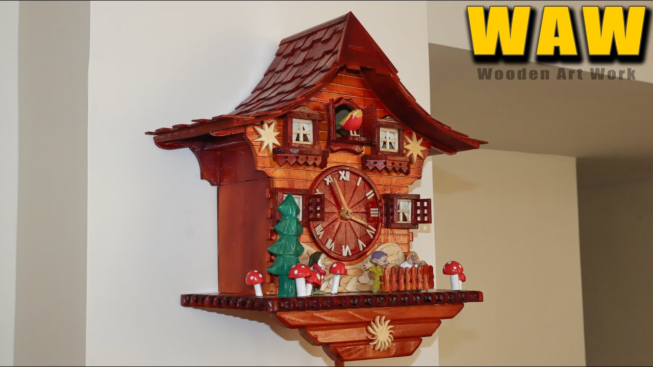 Make Cuckoo Clock (Handmade clock)