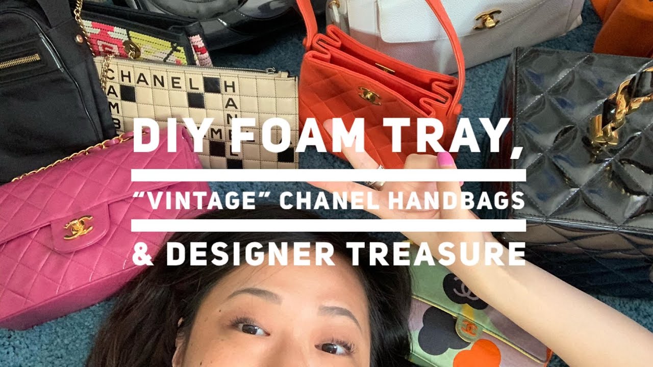 DIY Foam Tray, Vintage Chanel Handbags, and Designer Treasure | wenwen stokes