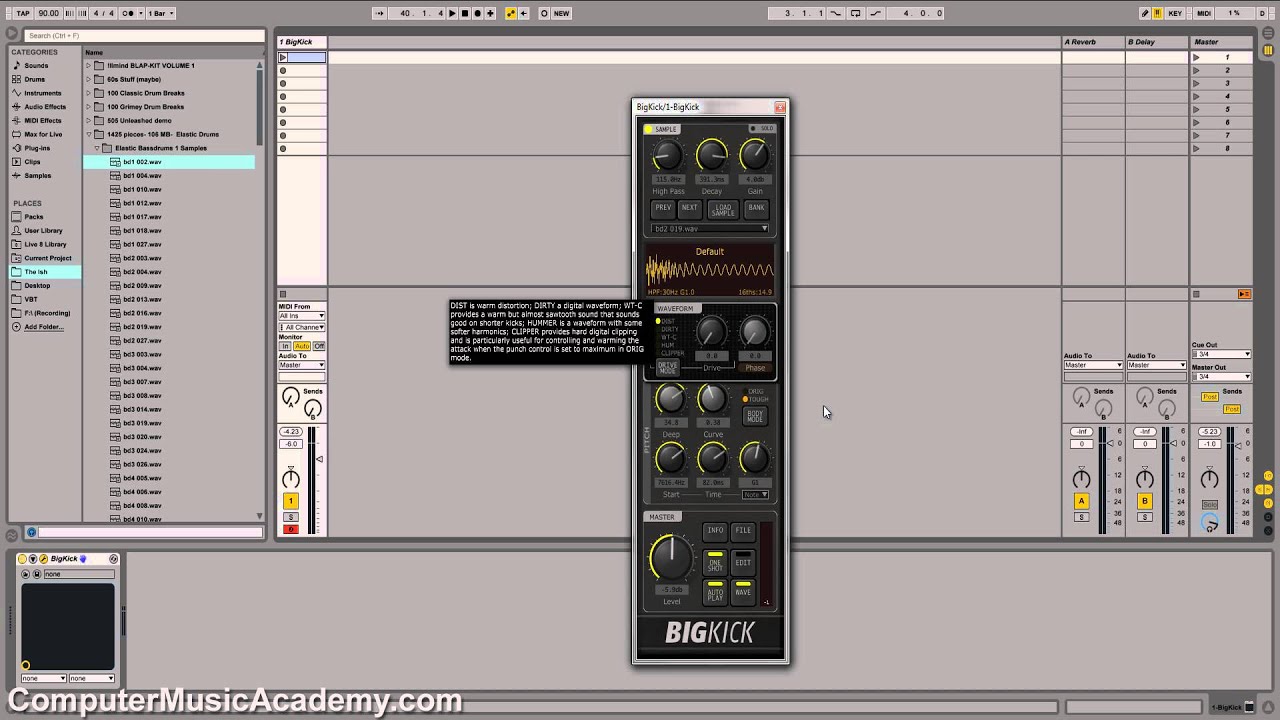Plugin Boutique Big Kick | Review | Computer Music Academy