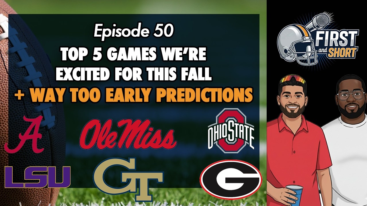 Top 5 Games We're Excited for this Fall + Way too Early Predictions - Ep 50