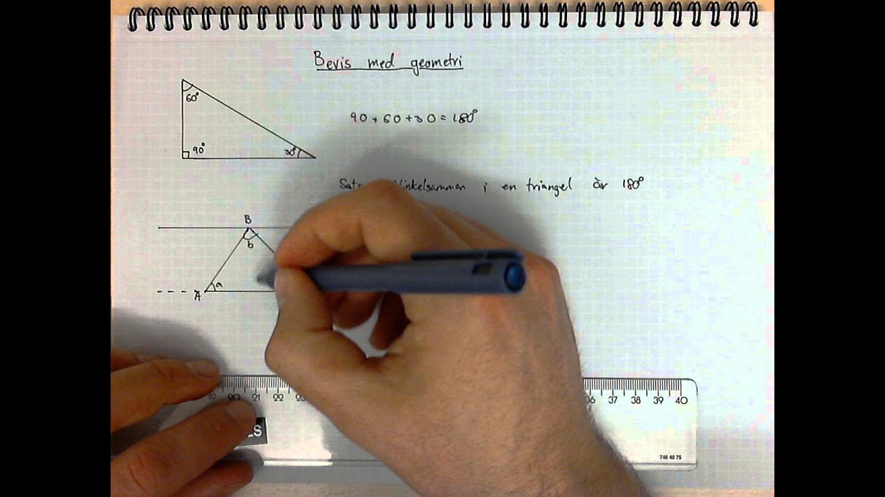 Bevis med geometri Ma 1c