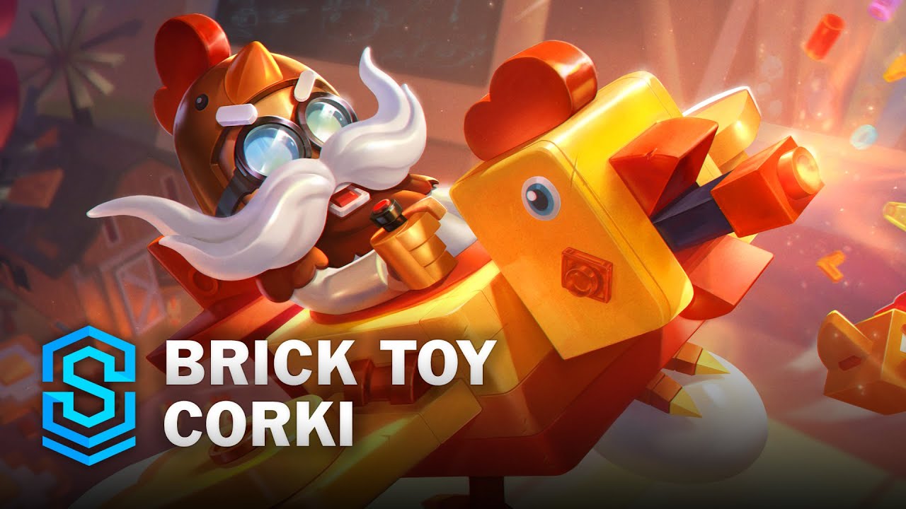 Brick Toy Corki Skin Spotlight - League of Legends