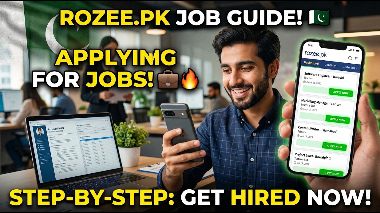 Rozee.pk Jobs Apply 2026 | Complete Step-by-Step Guide for Job Application in Pakistan