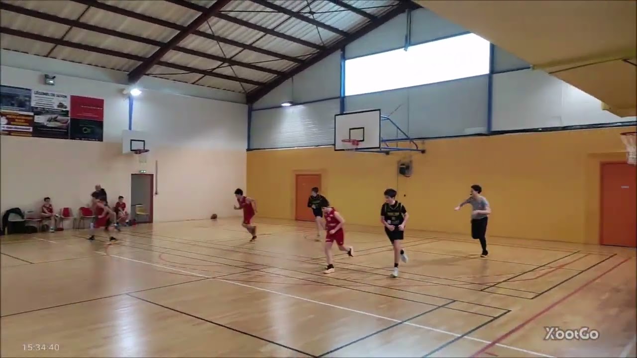 REVEIL SAINT SORNIN-1  VS  SAUJON BASKET CLUB-12ème Quart temps 24 - 20