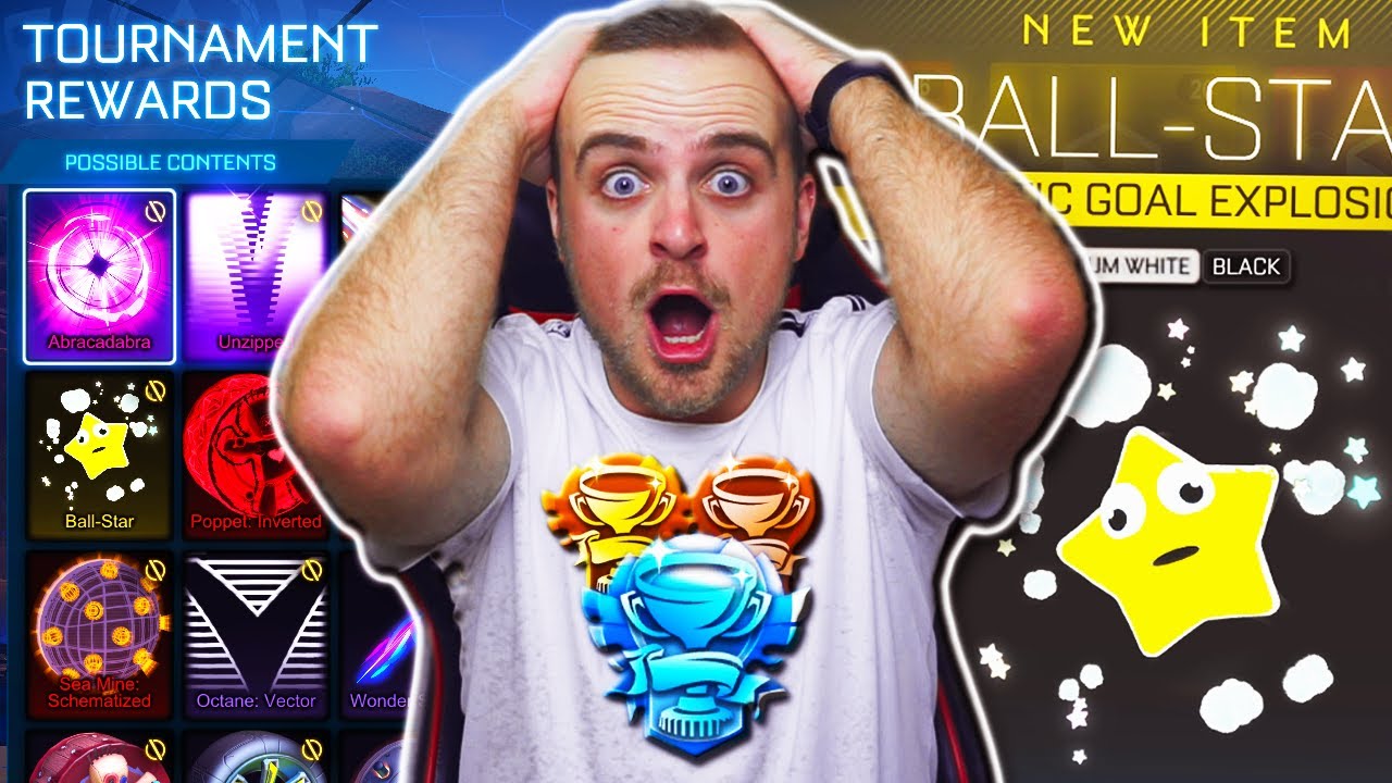 *NEW ITEMS* My FIRST Accolade Series 4 Tournament Reward Opening in Rocket League & HIGHLIGHTS!