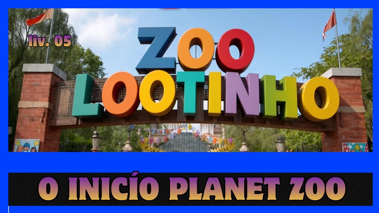 Planet Zoo AO VIVO: Esse é o Começo do Meu Zoológico