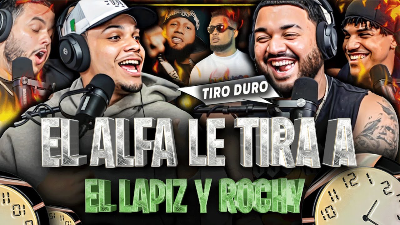 EL ALFA TIRADERA a LAPIZ y ROCHY (REACCIÓN) a NO NOS PARECEMOS…