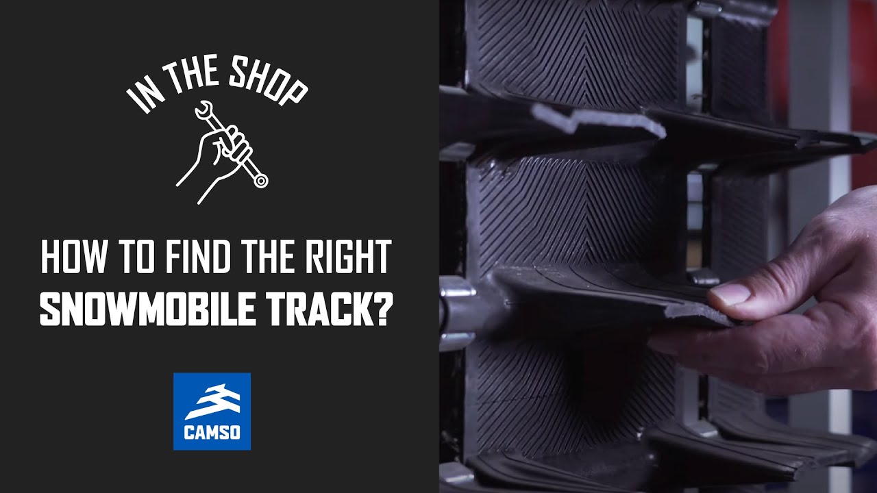 How to choose the right Camso snowmobile track
