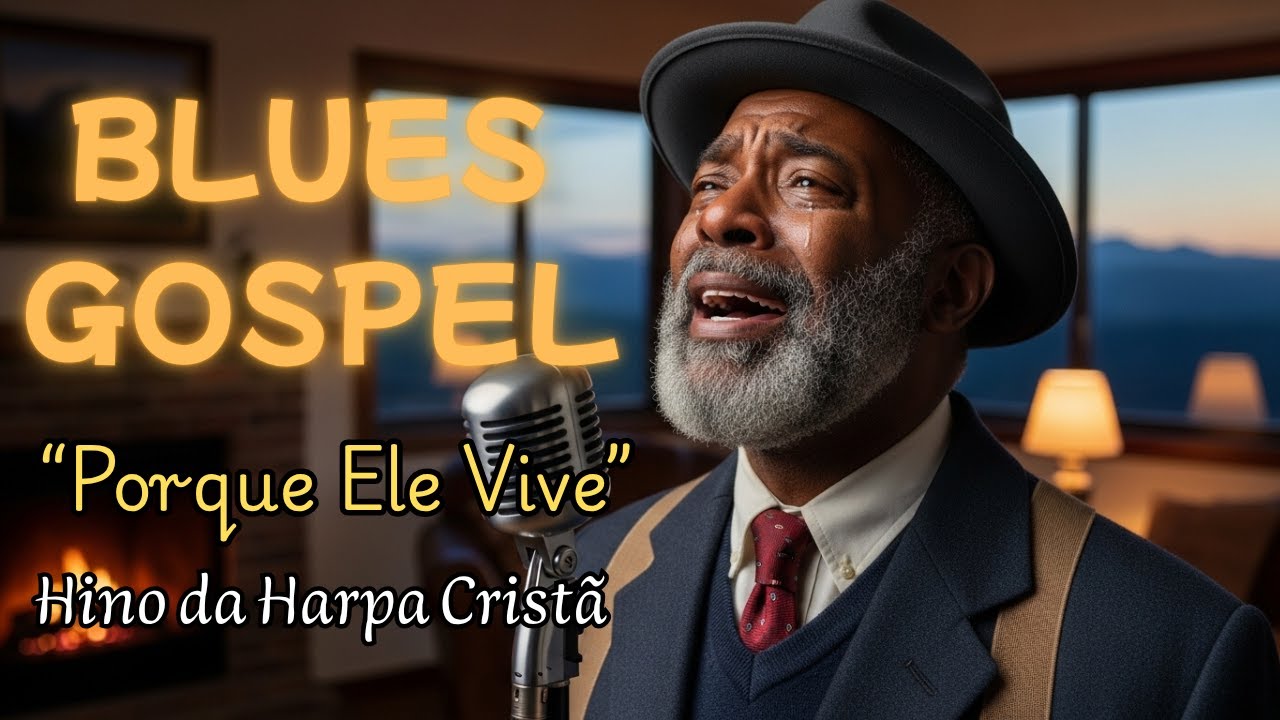 Versão Blues Gospel de “Porque Ele Vive” | Hino Clássico com Emoção e Fé