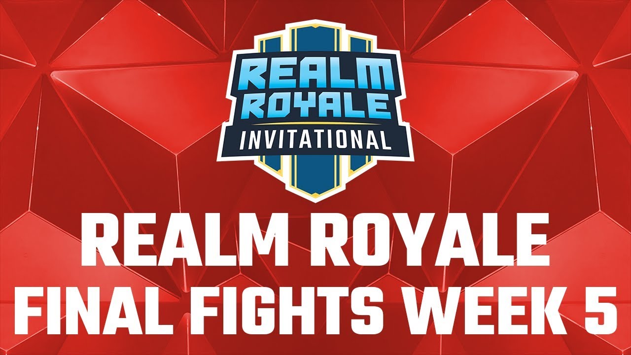 $10,000 Realm Royale Invitational Final Fights - Week 5 Squads