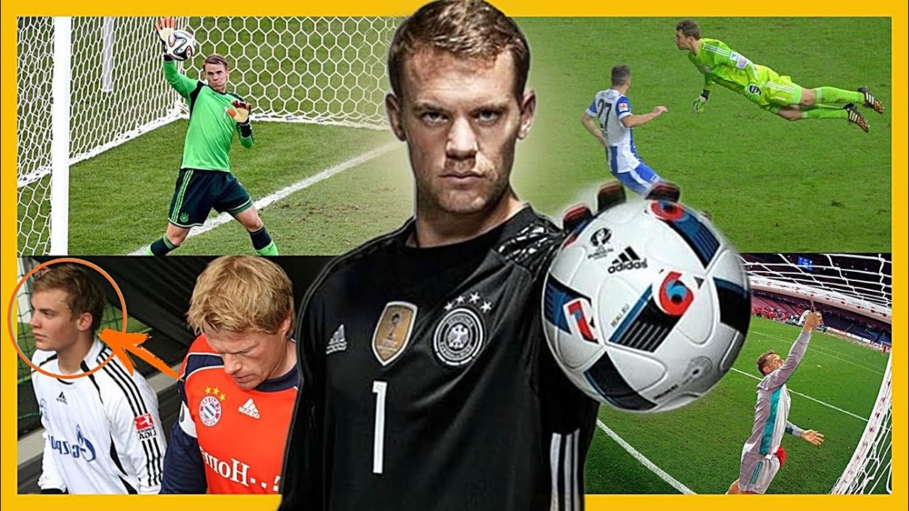 LA MAQUINA DE PARAR GOLAZOS | MANUEL NEUER HISTORIA