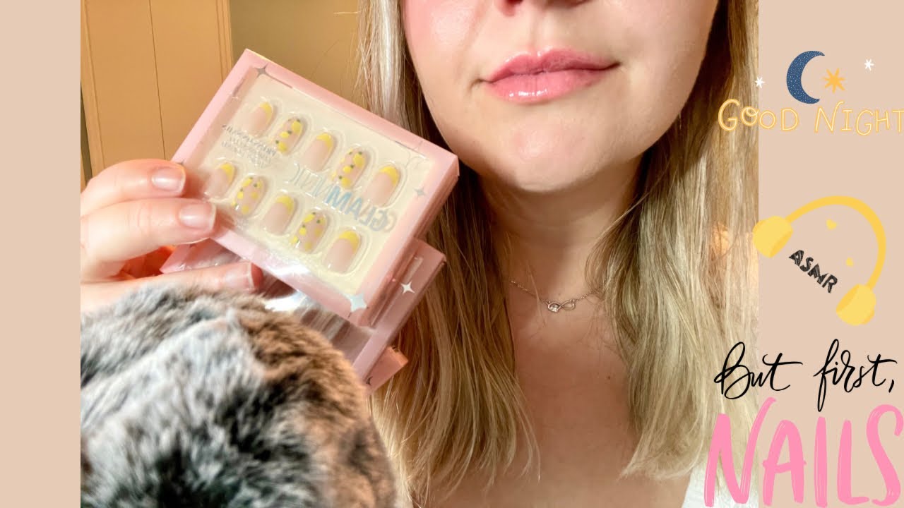 ASMR Mini haul, tapkanje noktića i žvaka 💅🏻🌸 #serbianasmr