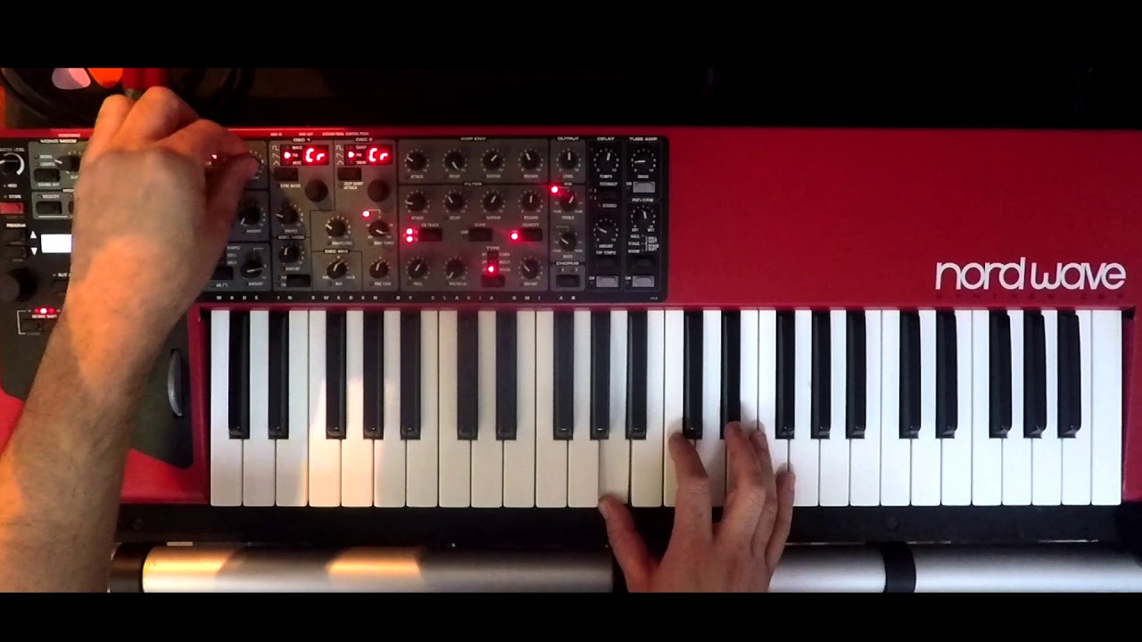 NORD WAVE - Sound Design Tutorial - a-ha  Stay On These Roads
