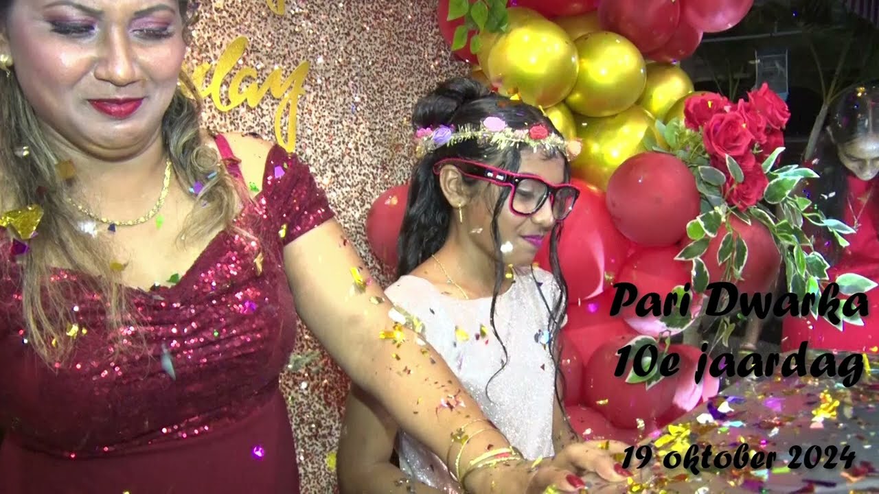 Pari Dwarka 10 jaar.