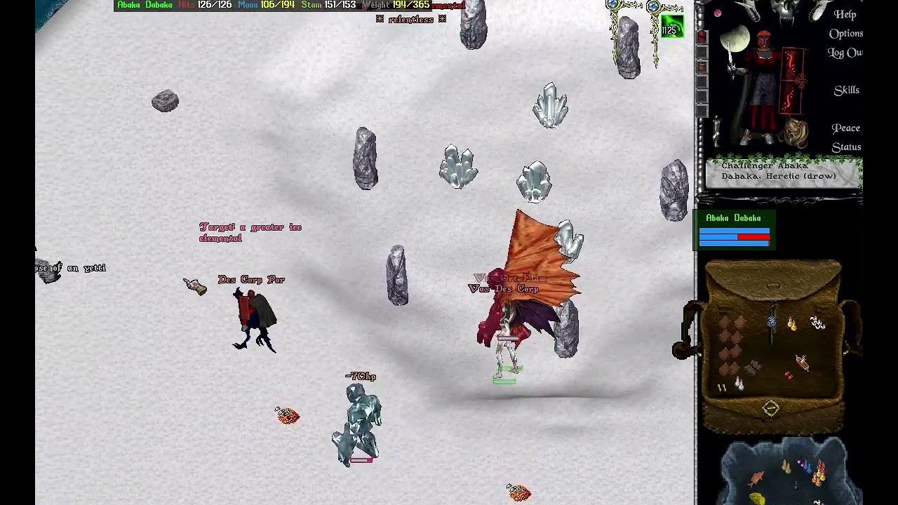 Endor Revived - Greater ice elemental spawn | 31 LvL Heretic DROW LIVE server