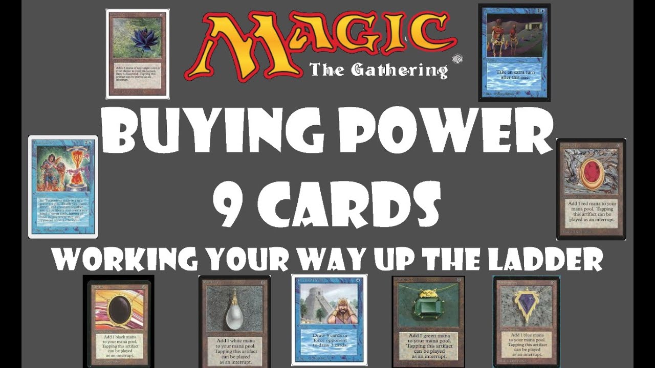 Buying Power 9 Magic And Other Highend Cards How to get there