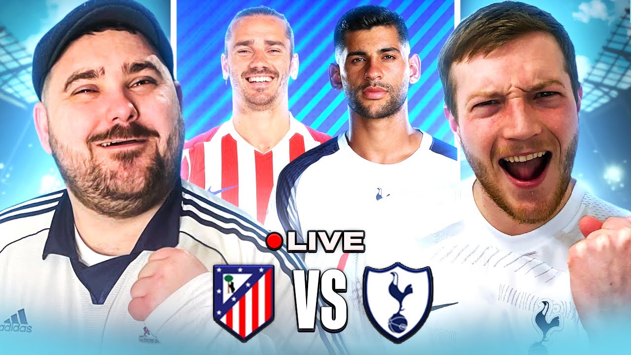 ATLETICO MADRID vs TOTTENHAM | LIVE SPURS WATCHALONG