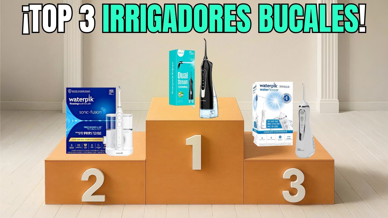 💧 Los 3 IRRIGADORES DENTALES M&aacute;s Vendidos en Amazon [Comparativa Real 2026]