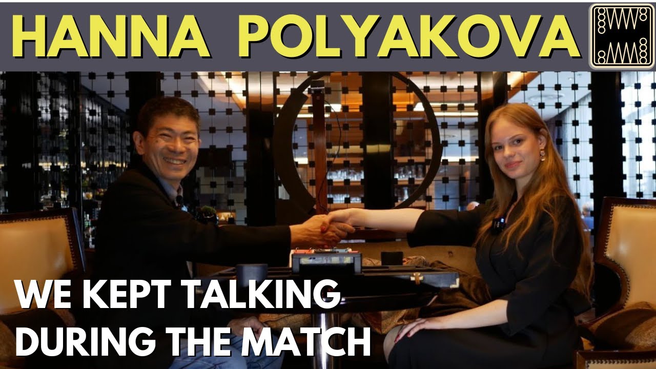 Backgammon Michy vs Hanna Polyakova 2025 Moscow