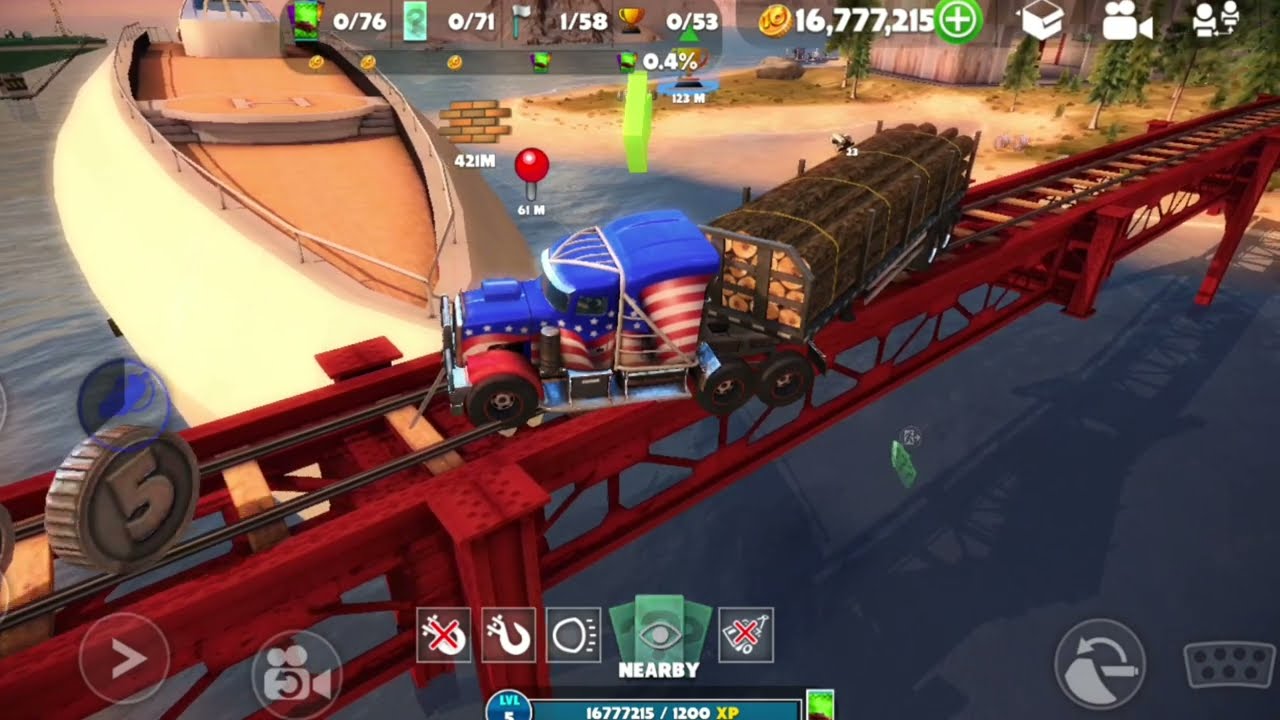 Drive on Bridge With Big Yacht |Off The Road |GAMEPLAY @ Games #ksgameplays