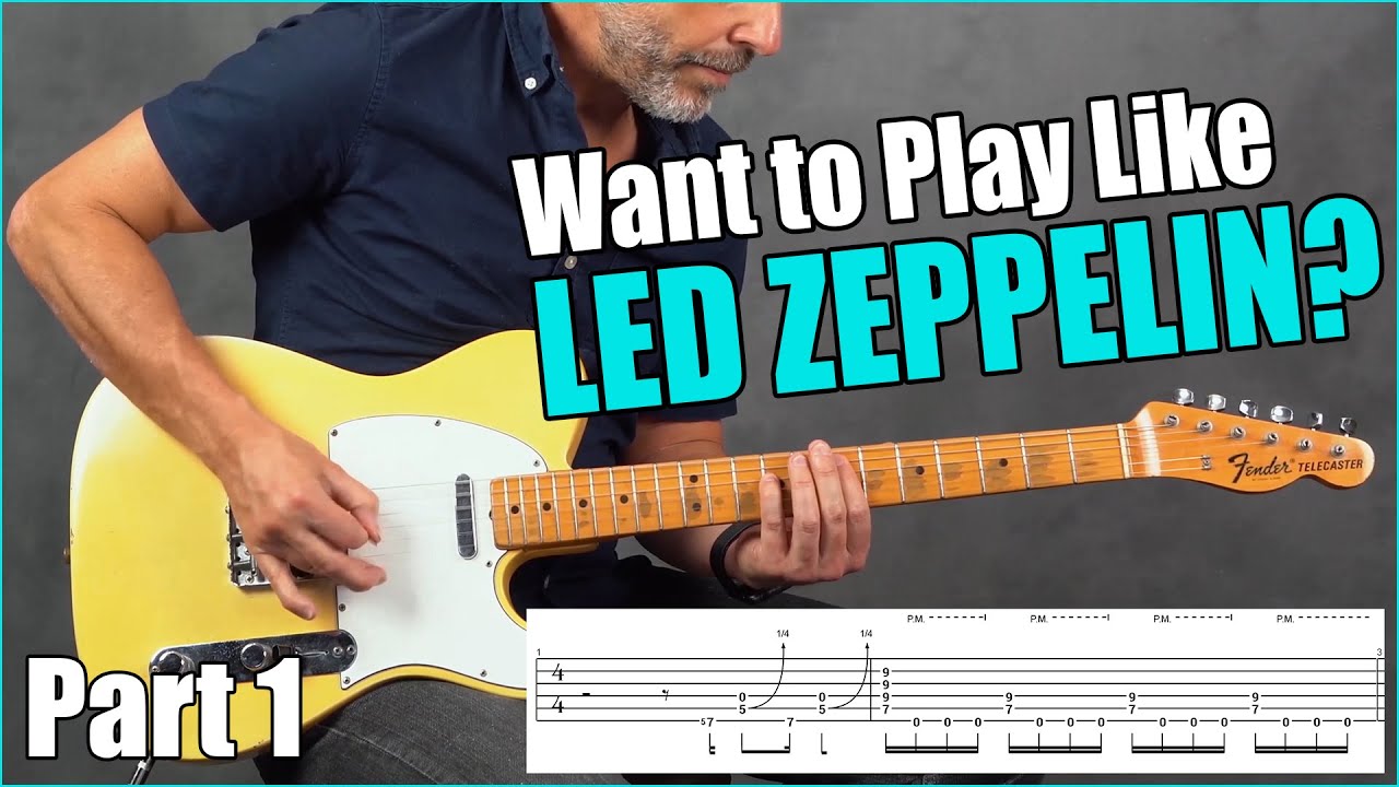 Top 10 Led Zeppelin Riffs You Can Play TODAY (Part 1)