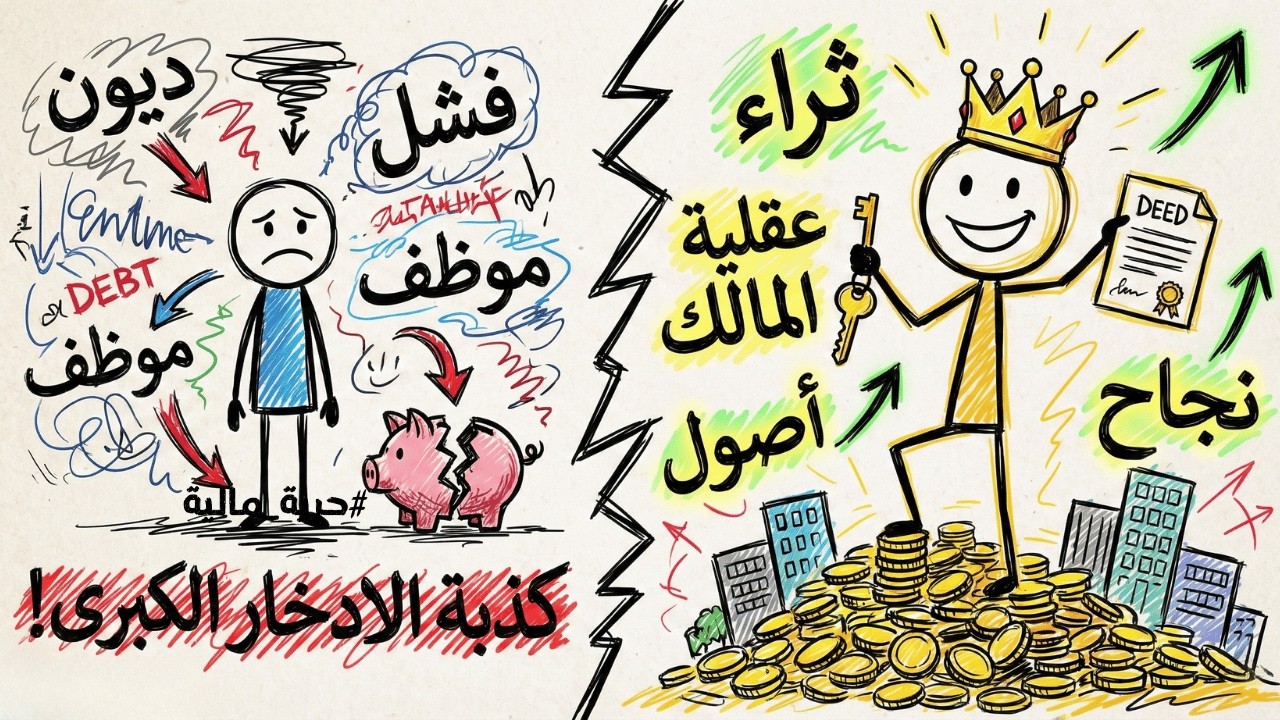 كيف يفكر الأغنياء؟ وكيف استطاع 88% من المليونيرات بناء ثرواتهم من الصفر؟