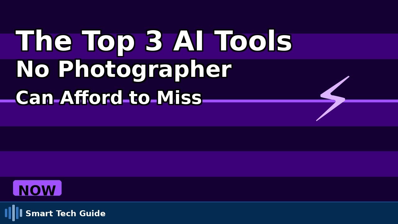 The Top 3 AI Tools No Photographer Can Afford to Miss in 2026