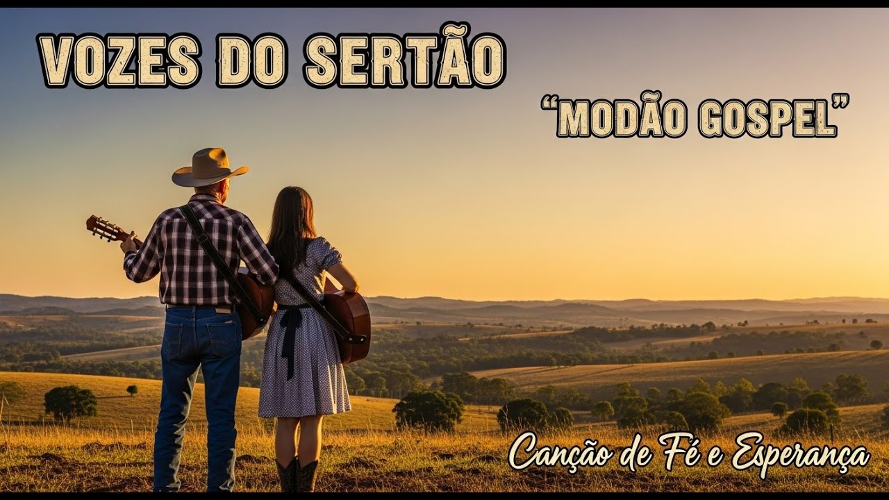 Vozes do Sert&atilde;o - Can&ccedil;&atilde;o de F&eacute; e Esperan&ccedil;a | M&uacute;sica Gospel Sertaneja e Louvor com Viola
