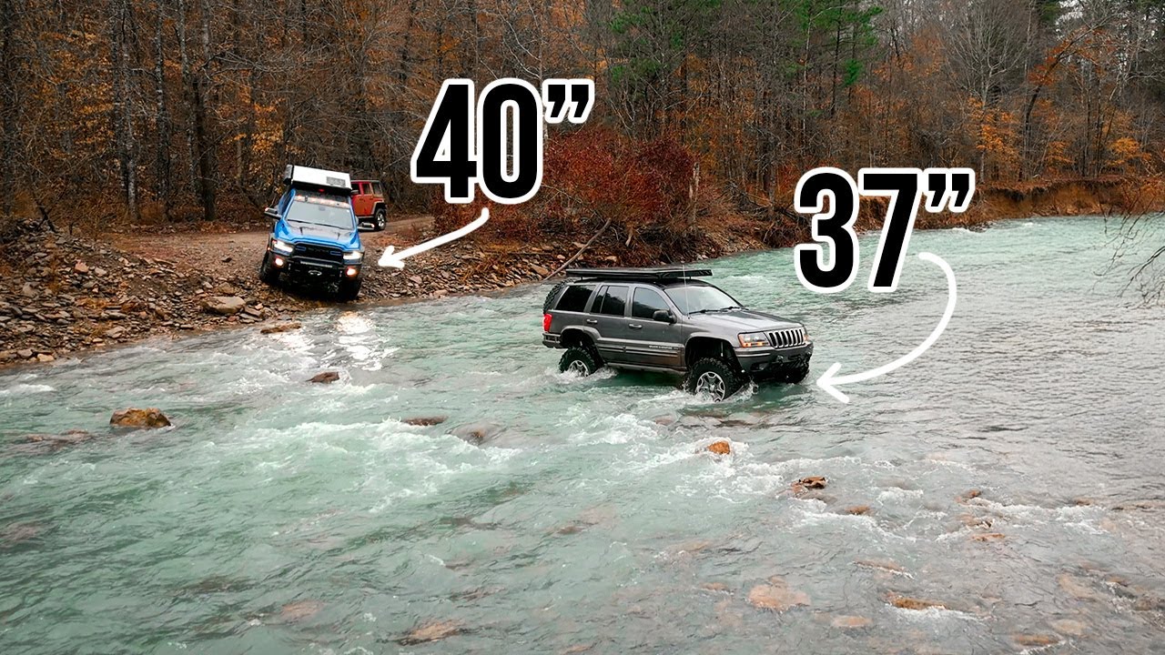 WJ & AEV Prospector in the Ozarks