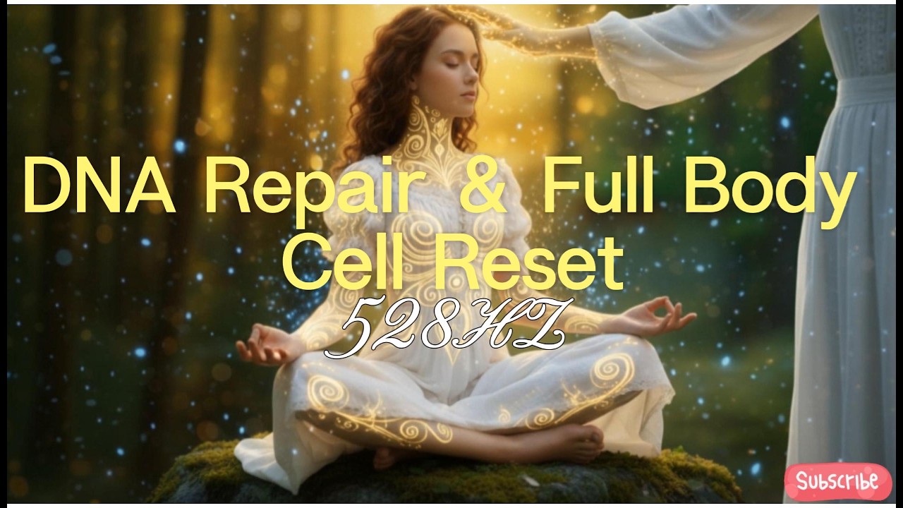 528Hz | The Ultimate DNA Repair & Full Body Cell Reset (1.5 Hours Deep Healing Marathon)