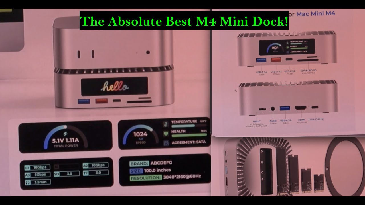 Лучшая док-станция для Mac Mini M4