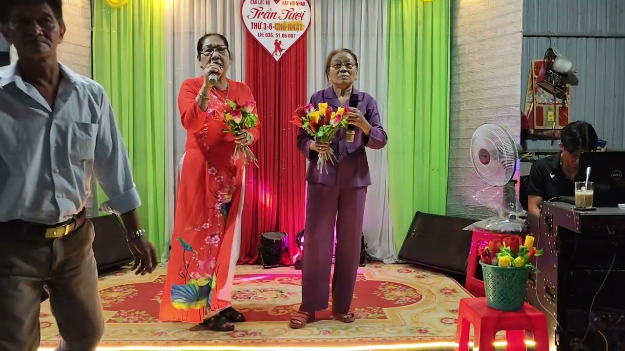 Chị hai & chị bảy giao lưu CLB trần tươi Tân cổ đêm du qui 