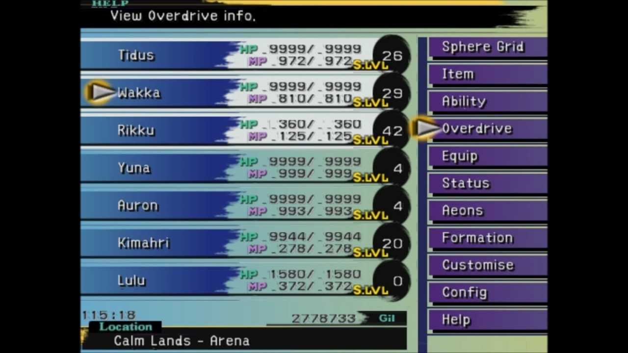 Final Fantasy X: Easy Shinryu Kill