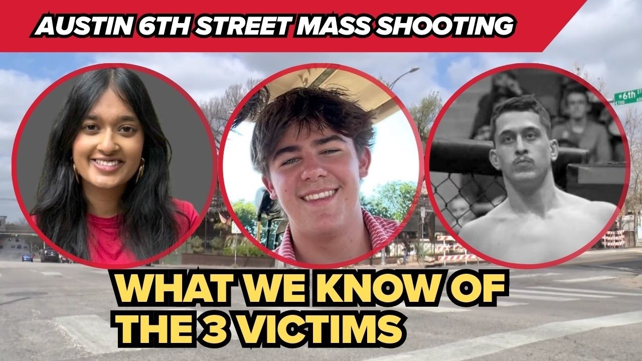 These are the victims of the 6th Street mass shooting in Downtown Austin