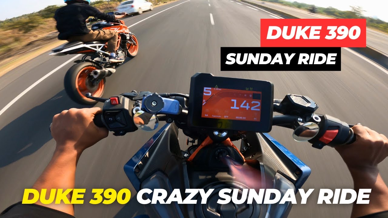 Duke  390 G3 Vs Duke  390 G2 Sunday Ride