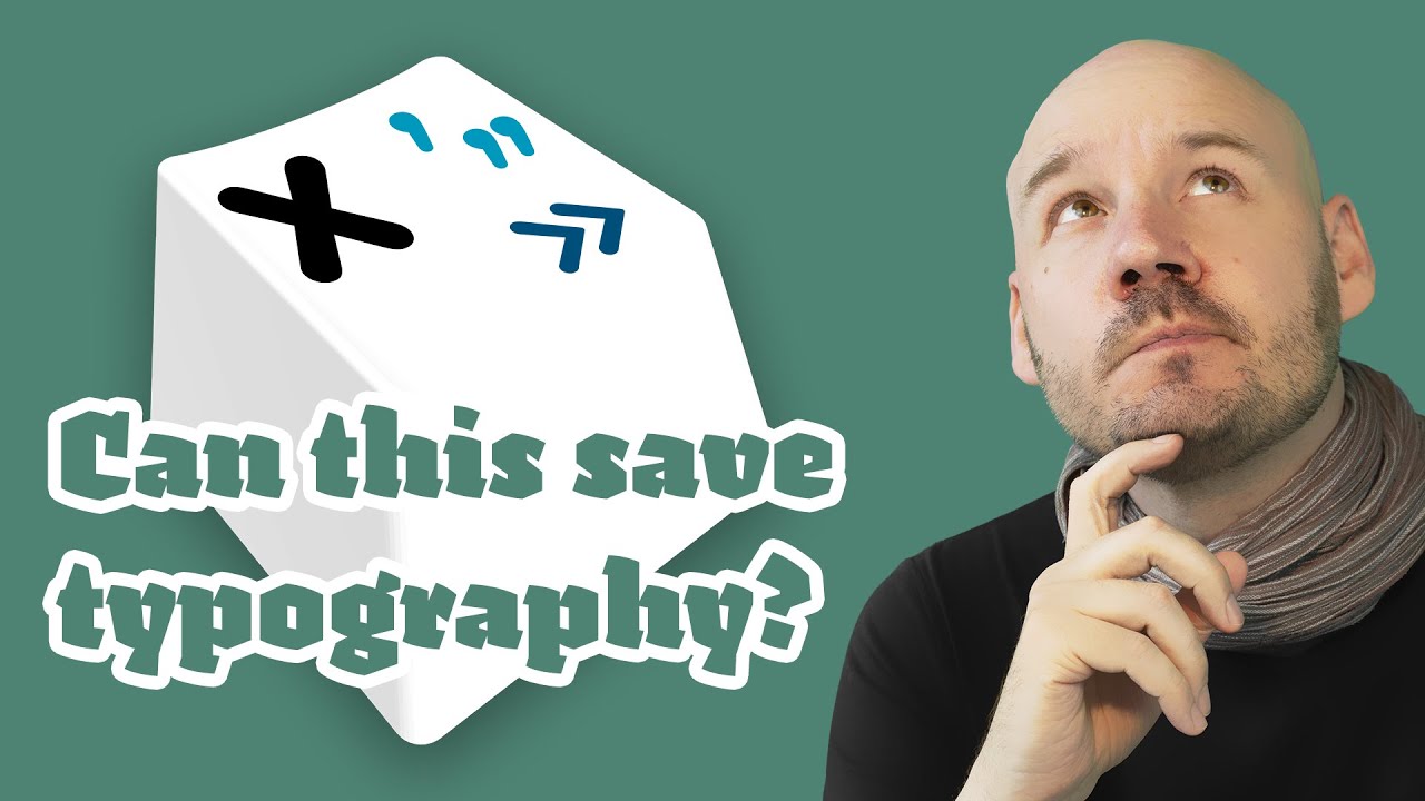 Extended keyboards: Can they save typography?