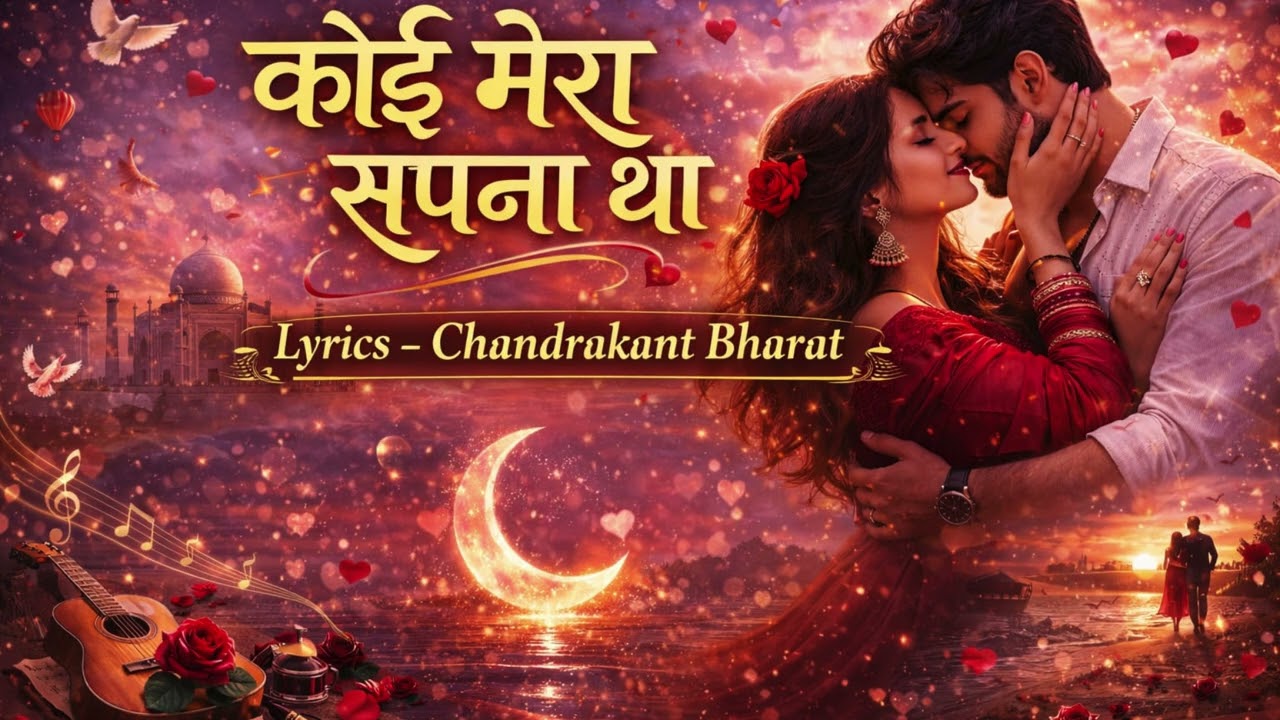 KOI MERA SAPNA THA/ कोई मेरा सपना था - चंद्रकांत भारत/CHANDRAKANT BHARAT