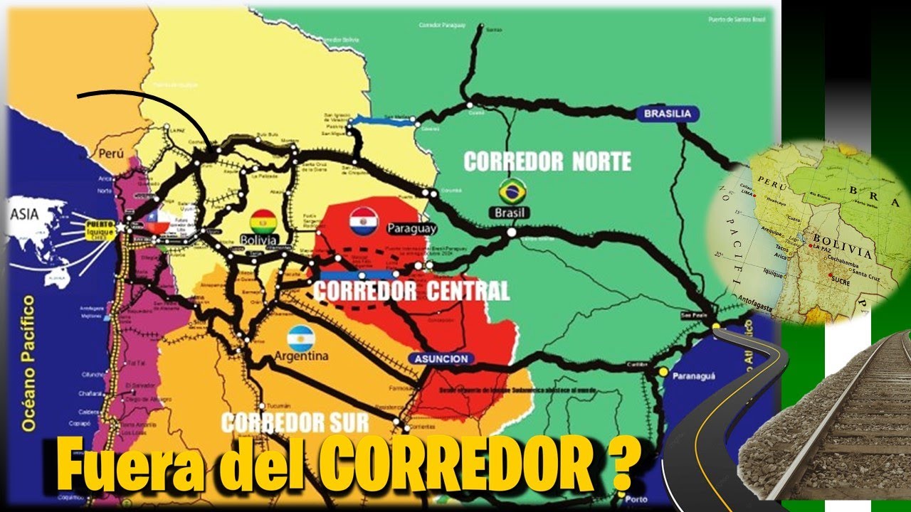 El abandono de Bolivia del corredor bioceánico | Qué hacen Perú y Paraguay diferente ?