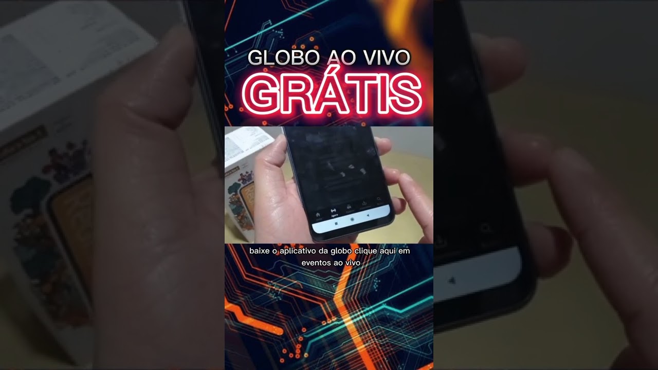 Assistir Globo AO VIVO, Gr&aacute;tis, totalmente legalizado no celular #shorts #globo #tvaovivo
