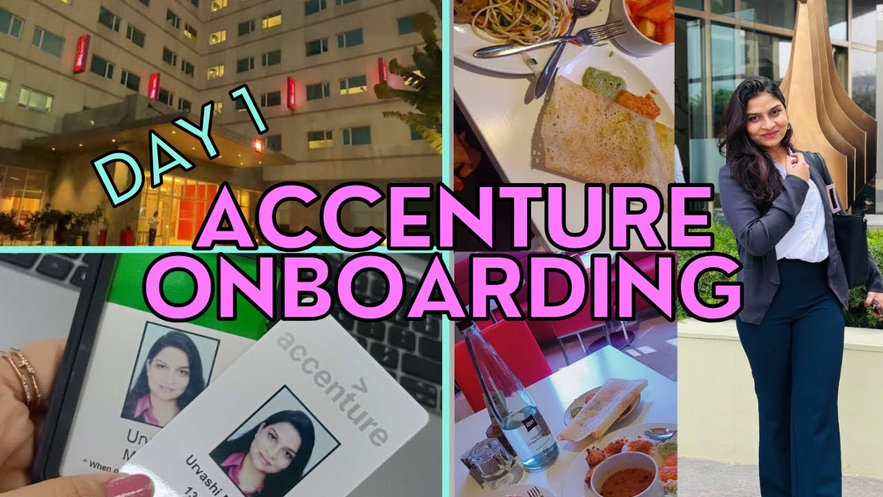 Day 1 at Accenture | Full Onboarding Process + Accommodation Details | Laptop Collection New joiner✅