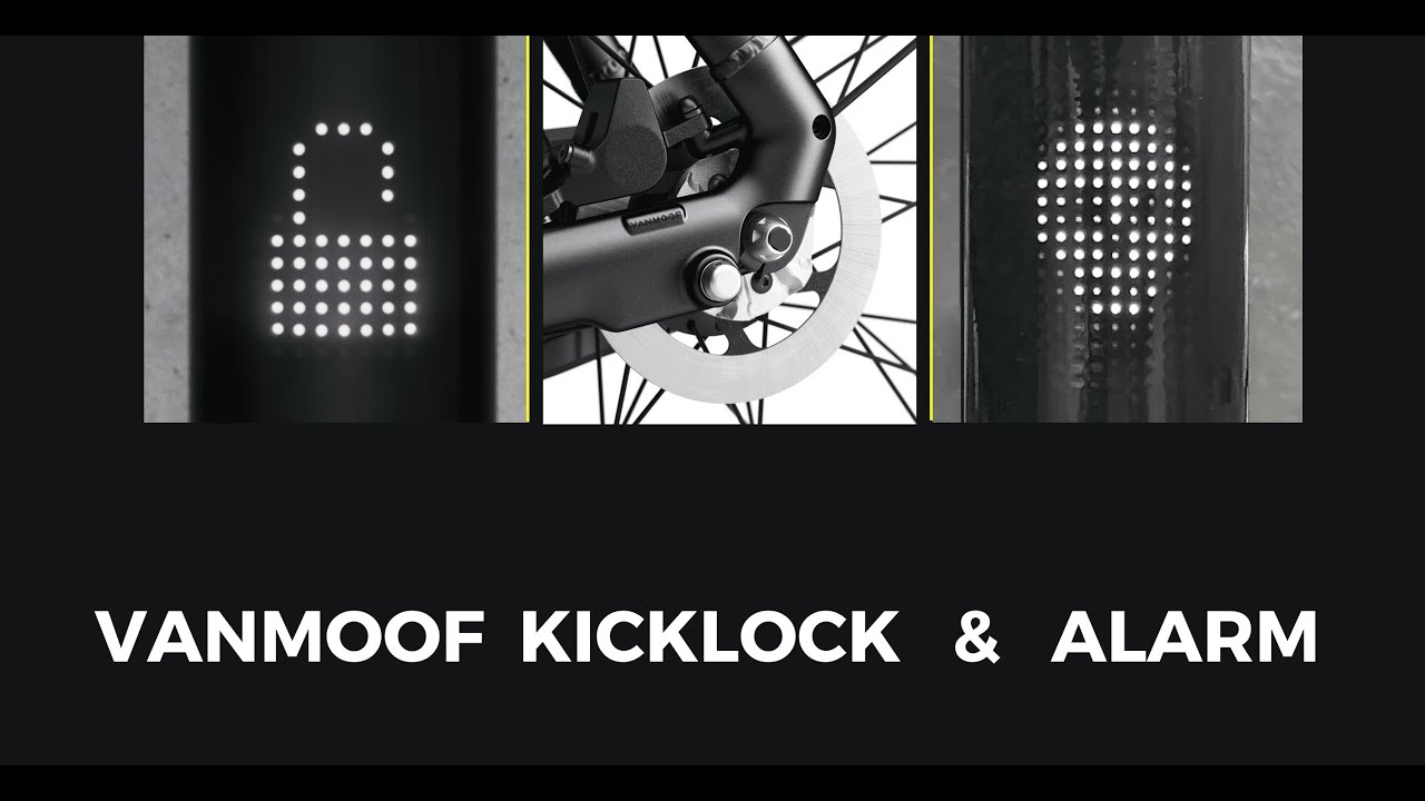 Vanmoof KickLock & Alarm (anti-theft device) ✅ &euro;100/$100 discount code inside ✅