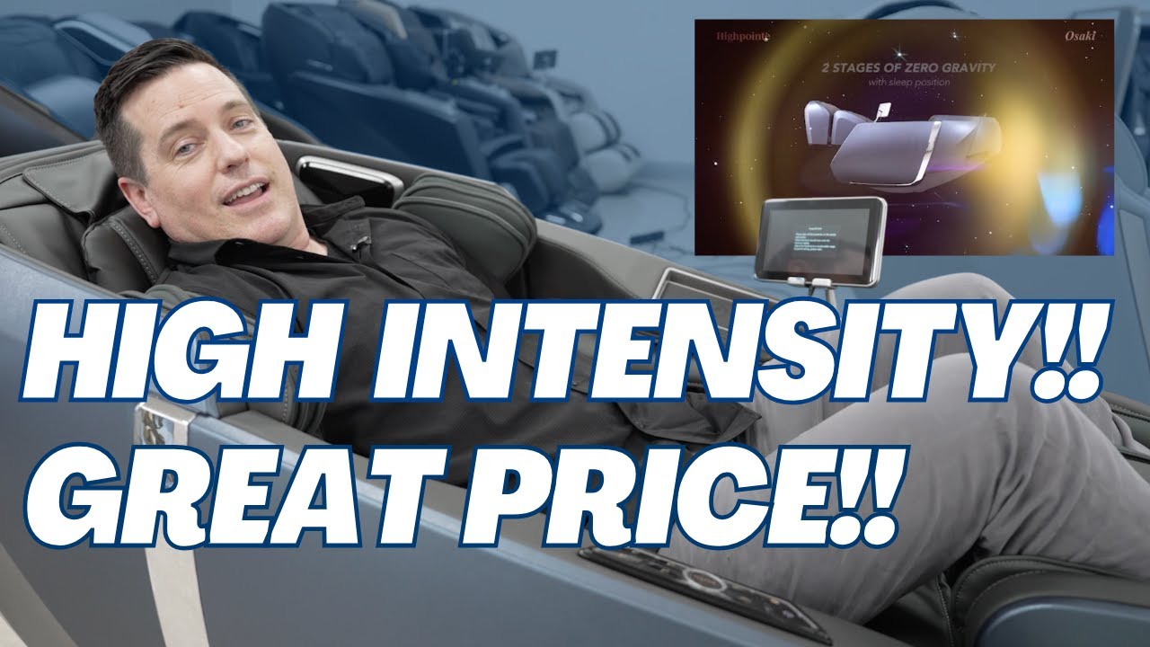 Osaki Highpointe&nbsp;4D Massage Chair - Top 3 Best Intense Massage Chair?