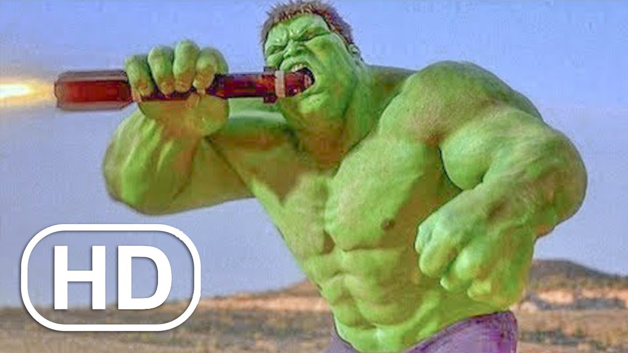 Hulk vs Helic&oacute;pteros | Cena do Hulk | Hulk (2003) | Clipe do Filme HD