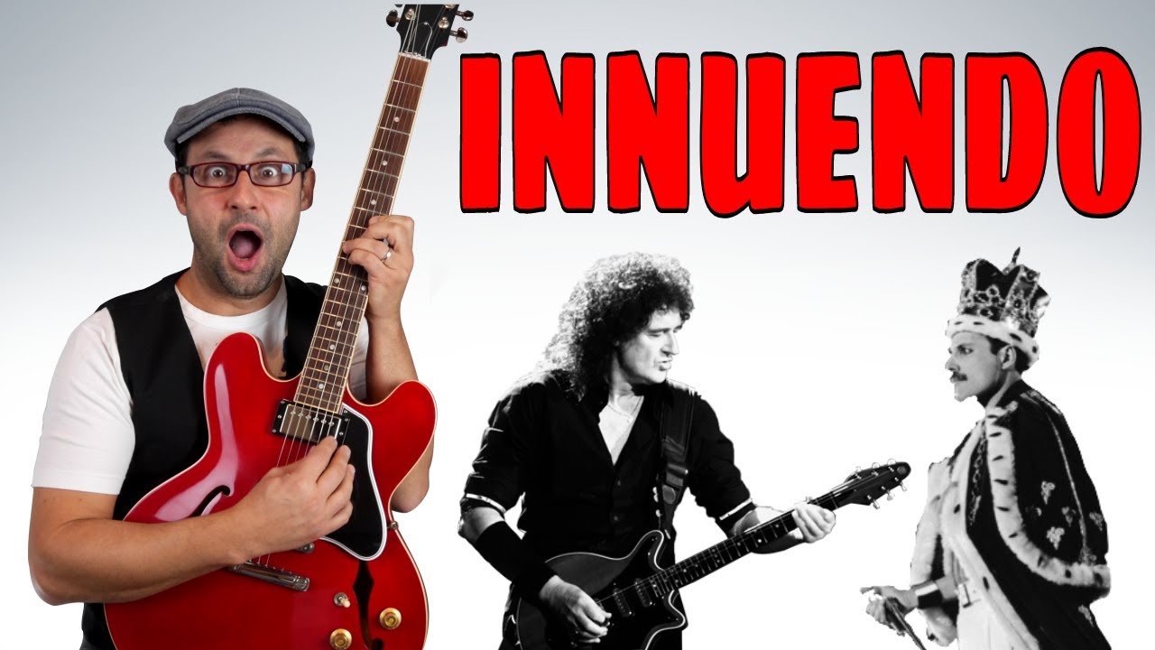 Queen INNUENDO lezione chitarra - Tutorial