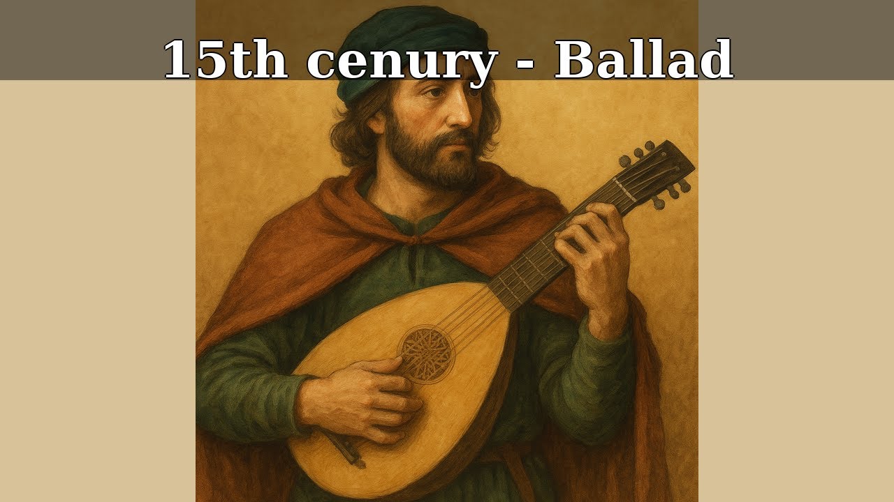 Growth of Ballad Writing 15th Century England
