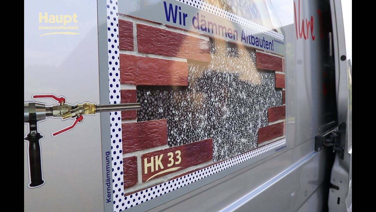 Nachträgliche Dämmung eines EFH mit EPS-Granulat HK33