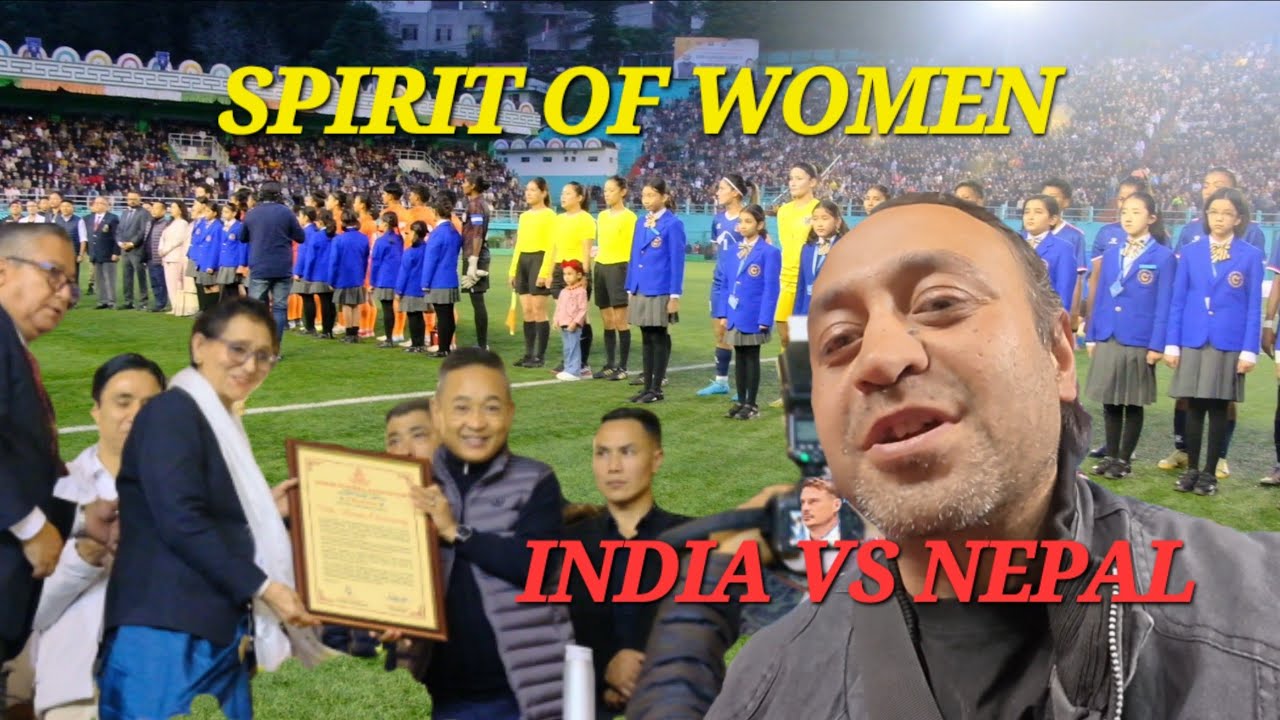 A Special Day In My Life : Women's Football Match #surprise #celebrities 
