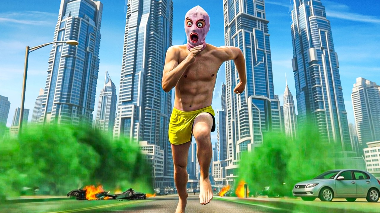 FUIR LA VILLE DU NUAGE TOXIQUE GTA 5